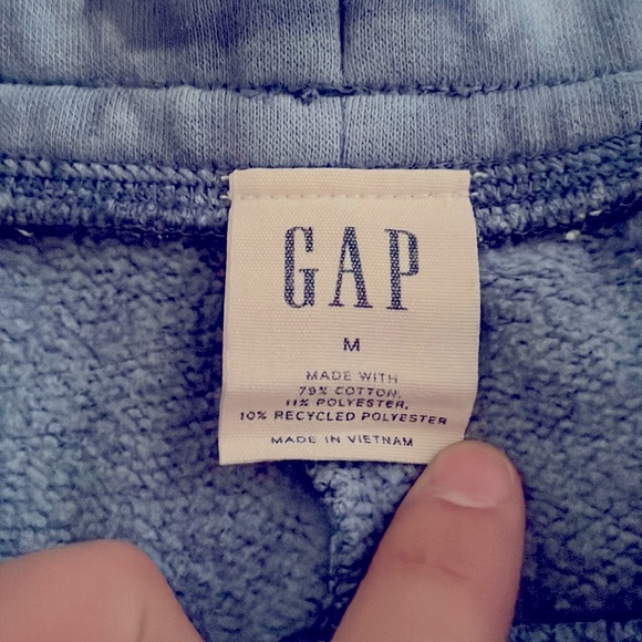 Dark and light blue tie-dye sweatpants Size medium - Picture 1 of 3